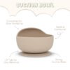 MAIN IMAGE BOWL Silicone Baby bowl beige