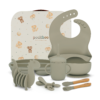 100% Premium Silicone Baby Gift Set Olive
